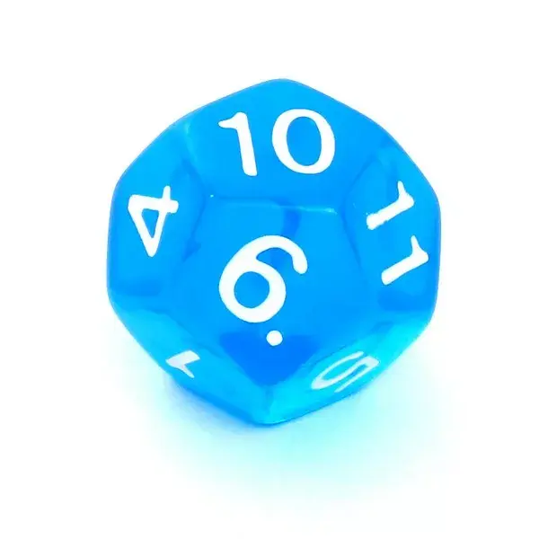 Rebel Crystal RPG kauliņu komplekts zils Photo 6