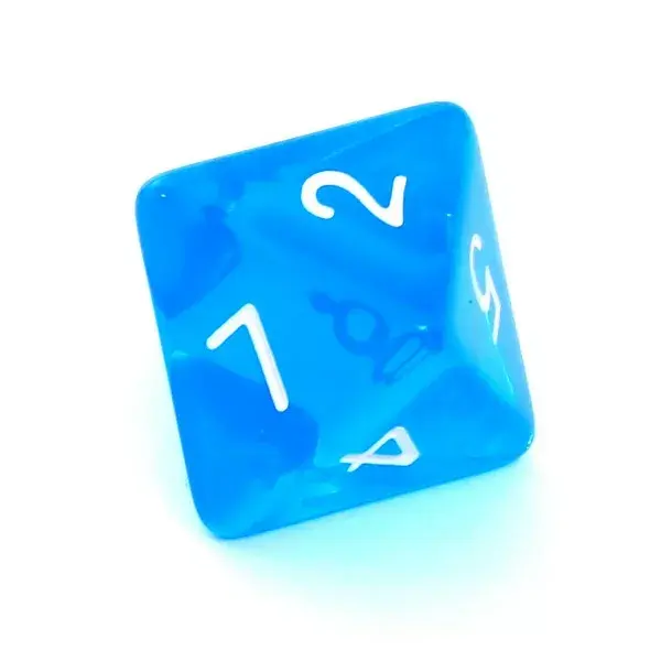 Rebel Crystal RPG kauliņu komplekts zils Photo 7