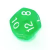 Rebel Crystal Light Green dice set Photo 4