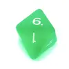 Rebel Crystal Light Green dice set Photo 6