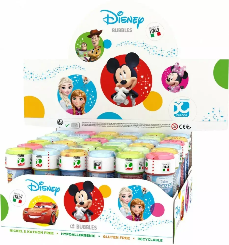 Brimarex Disney Burbuļi 60 ml Display