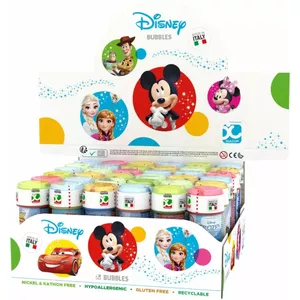 Brimarex Disney Bubble Solution 60 ml Display 36 Pieces