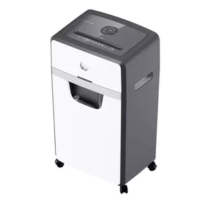 Paper shredder HP 2808 Micro-cut shredding 22 cm White Black