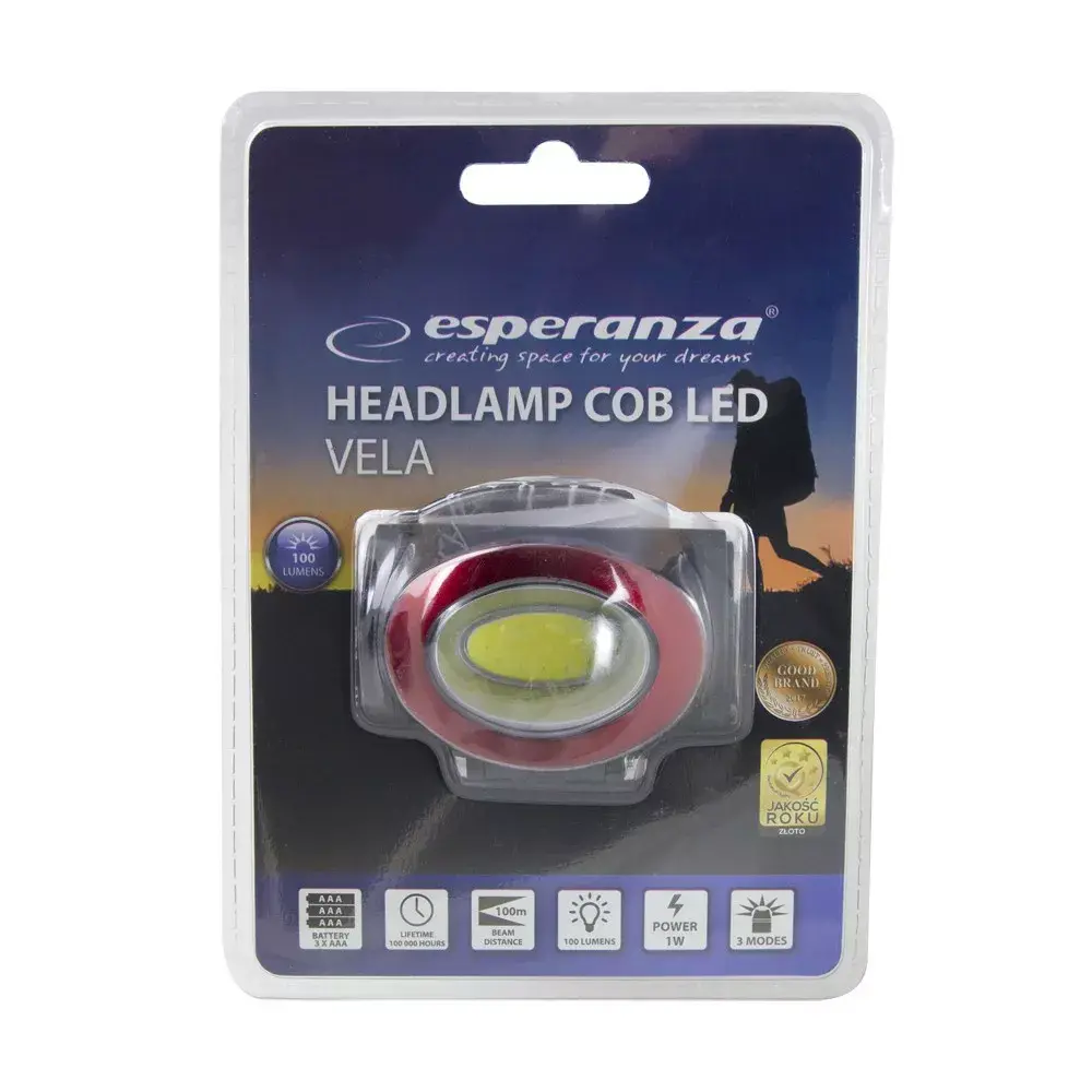 Headlamp ESPERANZA EOT039 LED 90 lm Photo 2