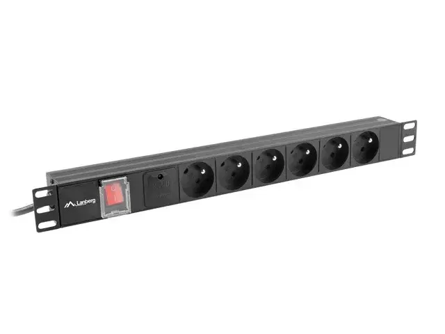 LANBERG PDU-06E-0200-BK распределитель питания Photo 2