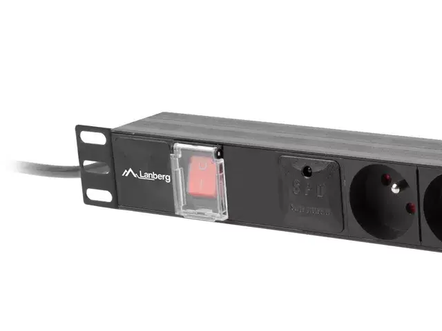 LANBERG PDU-06E-0200-BK распределитель питания Photo 3