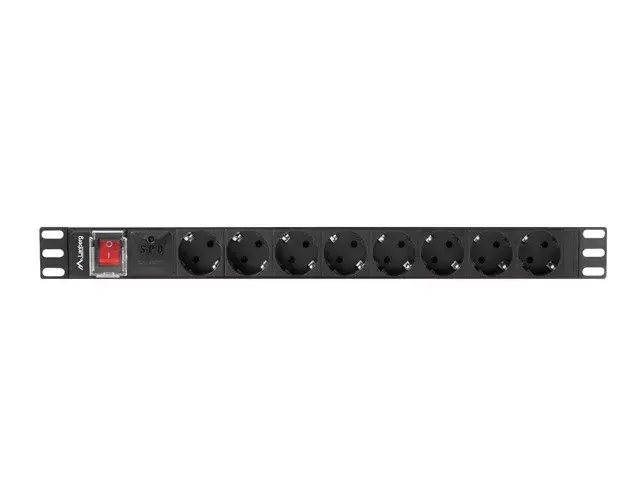 Устройство распределения питания PDU Lanberg PDU-08F-0200-BK Photo 4
