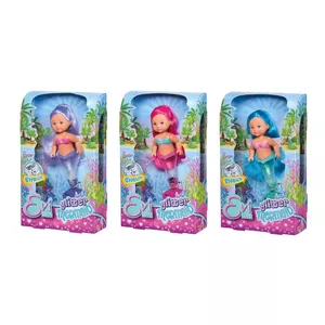 Mini lelle SIMBA Evi Love Sirene, meitene, audums un plastmasa, 3–8 gadi, dažādas krāsas