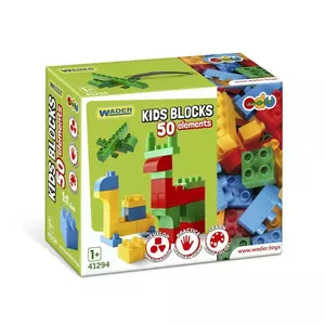 Wader Kids Blocks Wader 41294 — construction toy set, 50 pieces
