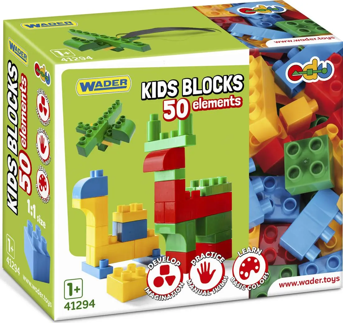 Wader Kids Blocks Wader 41294 — 50 pieces Photo 4