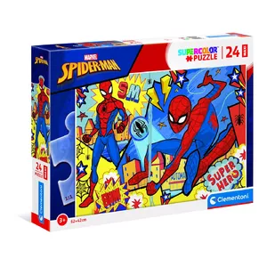Пазл Clementoni Marvel Spider-Man, 24 детали, Комиксы, возраст 3–5