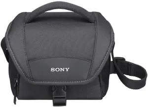Sony LCS-U11 Shoulder Camera Case Black Neoprene