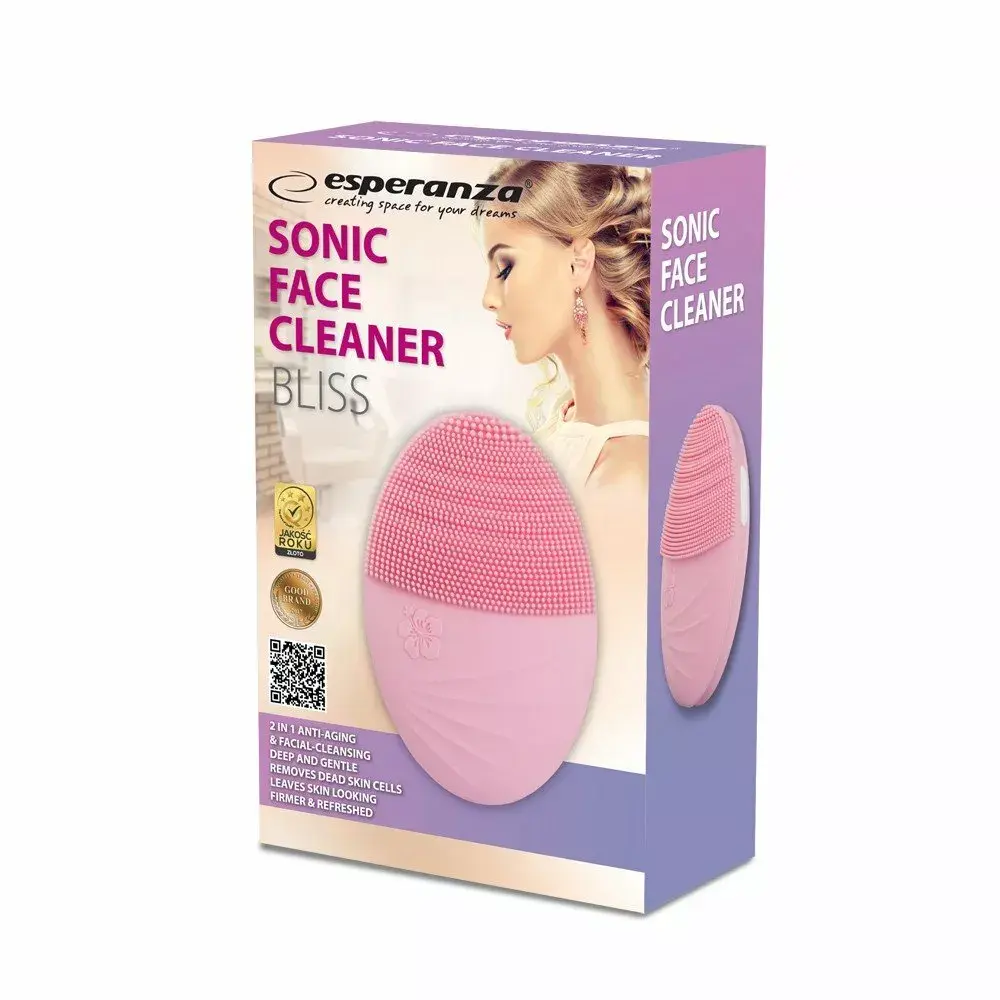 Esperanza Sonic Face Cleaner Bliss Pink EBM004 Photo 3