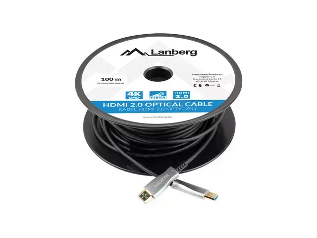 HDMI kabelis Lanberg CA-HDMI-20FB-1000-BK Photo 4