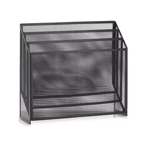 Magazine Rack Zeller Present 18176 Metal Anthracite
