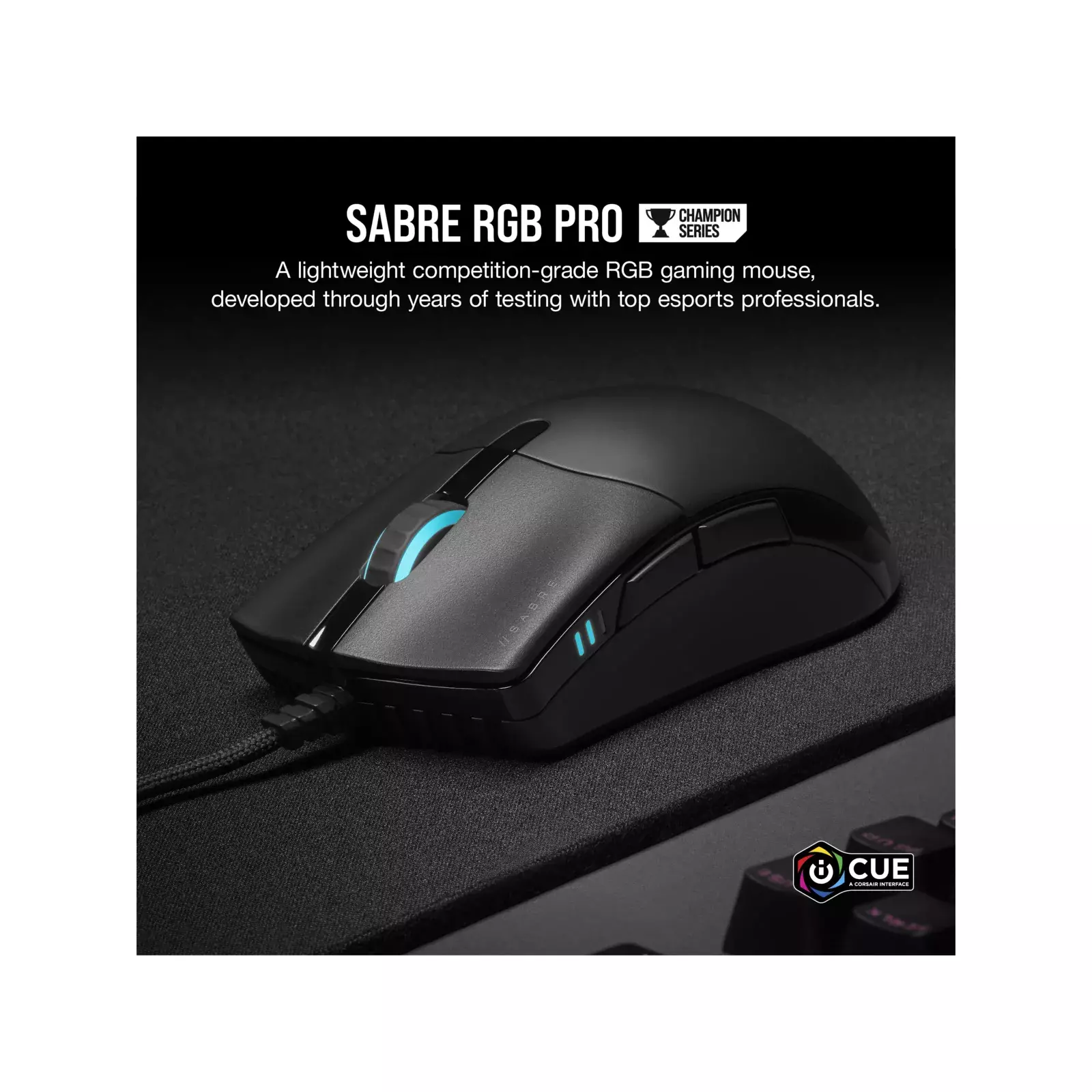 Corsair Souris Sabre RGB PRO Champion Series Ultra-Light FPS/MOBA Ref:  CH-9303111-EU