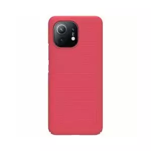 Protective phone case Nillkin for Xiaomi Mi 11 — Super Frosted, Bright Red