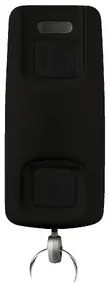 ABUS HomeTec Pro CFF3100 Bluetooth Remote Control Black with Press Buttons and CR2032 Battery