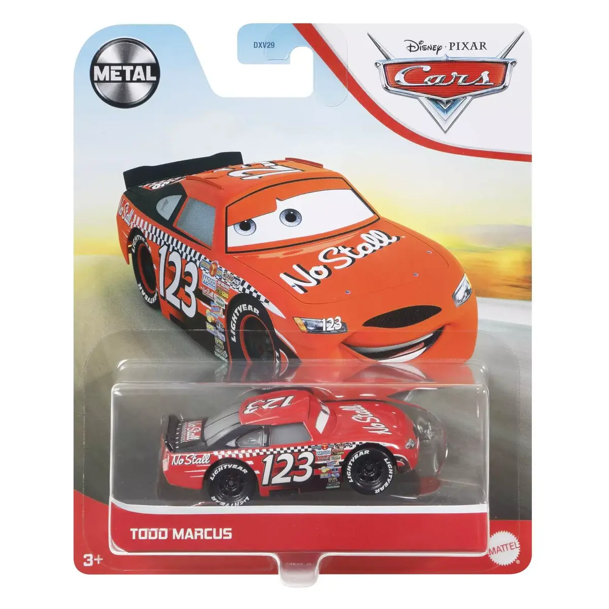 MATTEL Disney Pixar Cars Todd Marcus rotaļu auto Photo 5