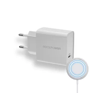 Charger Indoor RealPower PC-MagSet Universal White