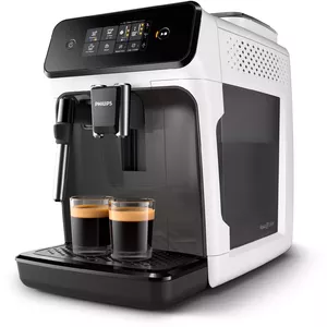 Espresso machine Philips 1200 series EP1223/00 — 1.8 L water tank, built-in grinder, 275 g bean hopper, 1500 W, white