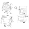 Outdoor solar LED floodlight MACLEAN MCE438 5W Photo 15