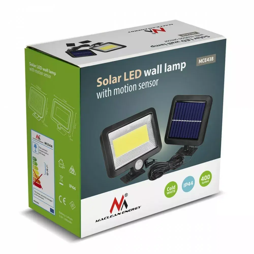 Outdoor solar LED floodlight MACLEAN MCE438 5W Photo 8