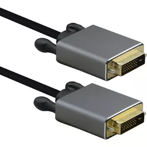 DVI cable helos Anschlusskabel DVI plug-to-plug PREMIUM 4K 5.0m black