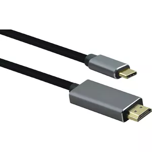 Кабель helos Anschlusskabel USB 3.1 Type-C to HDMI 1.8 м — черный
