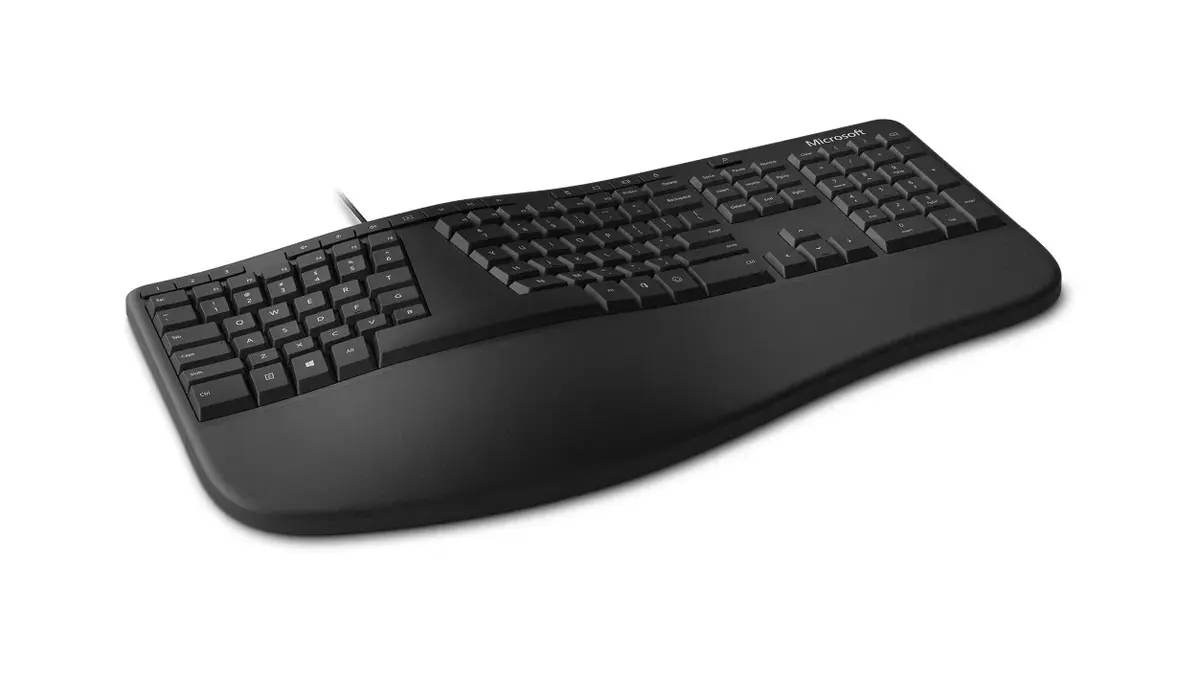 Клавиатура Microsoft Ergonomic LXM-00005 AZERTY Photo 2
