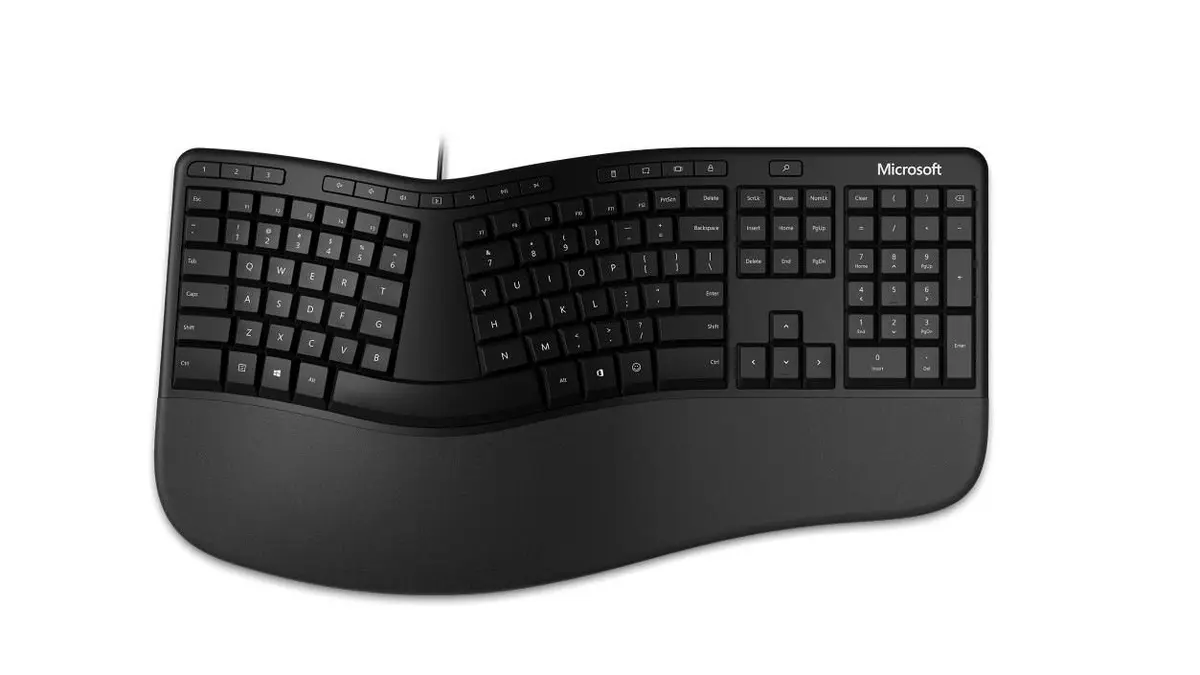 Microsoft Ergonomic tastatūra LXM-00005 AZERTY Photo 5