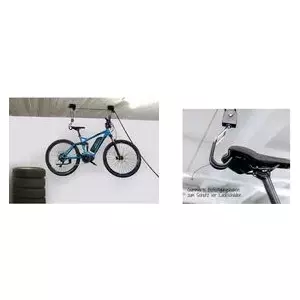 Bike lift FISCHER PROFIPLUS — load capacity 57 kg, black