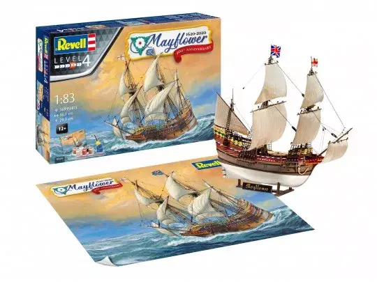 REVELL Mayflower 400. gadadiena burinieka modelis 1:83 Photo 2