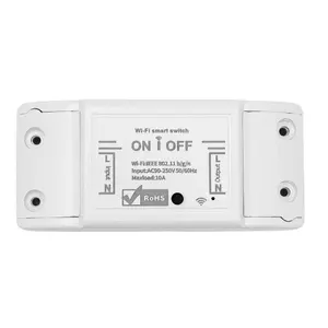 Viedais automāts TUYA HS081355 Wi‑Fi 1 kanāls, tālvadība vienai ķēdei