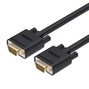 VGA kabelis Unitek Y-C508G — 20 m, VGA (D-Sub) uz VGA (D-Sub), melns