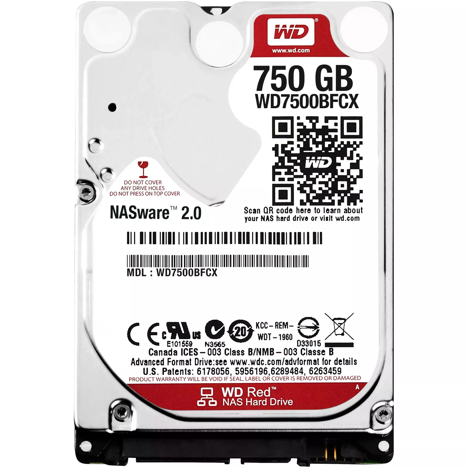 Western Digital WD7500BFCX Photo 1