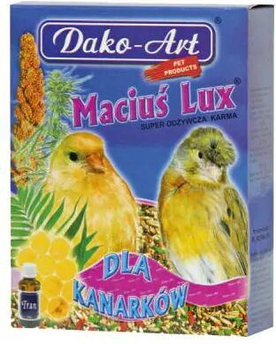 Dako-Art pilnvērtīgs barība kanārijputniem ar aknu