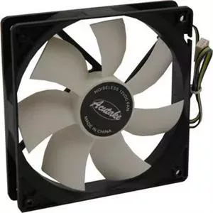 120mm acutake ACU-FAN120 PWM White Wing De Luxe computer cooling fan, PWM control