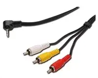 PREMIUMCORD kjack4cin 3,5 mm TRRS uz 3×RCA 1,5 m Photo 1