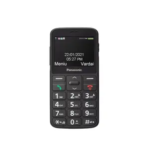Mobile phone Panasonic KX-TU160 — 2.4" TFT, Single SIM, 2G, 320×240, Bluetooth, USB-C, 0.3 MP camera, Black