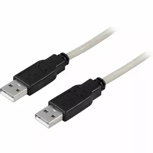 USB 2.0 cable DELTACO Type A male – Type A male, 5 m, model USB2-10