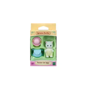 Figūriņa Sylvanian Families Persian Cat Baby no Epoch — PVC/TPE/polistirola, daudzkrāsaina, 3+