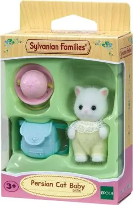 Sylvanian Families Persian Cat Baby figure — Epoch Photo 4