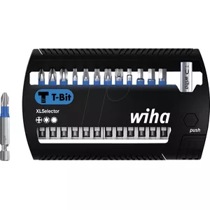 Wiha Bit Set 41831 XLSelector 13-piece T-Bit mixed 50 mm