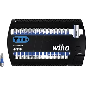 Bit set Wiha XLSelector T-Bit 25 mm PH TX 31 pieces