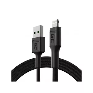 Green Cell KABGC21 lightning cable 1.2 m Black