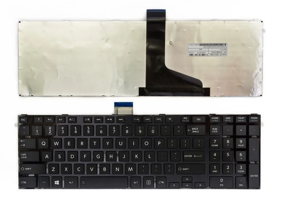 Klaviatūra Toshiba KB310272 klēpjdatoriem Satellite C850/C855/C870/C875/L850/L855/L870/L875/L950/L955
