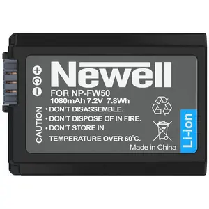 Аккумулятор Newell NP-FW50 совместимый с Sony NP-FW50 7.2В 1020мАч