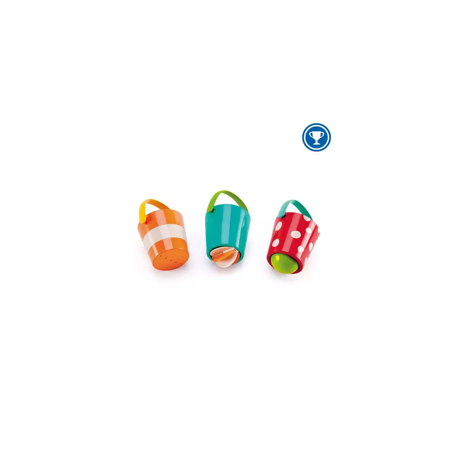 Hape happy hot sale buckets set