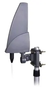 Evolveo TDE SHARK01 televīzijas antena digitālā signāla uztveršanai ar UHF un VHF radio diapazonu atbalstu pelēkā krāsā
